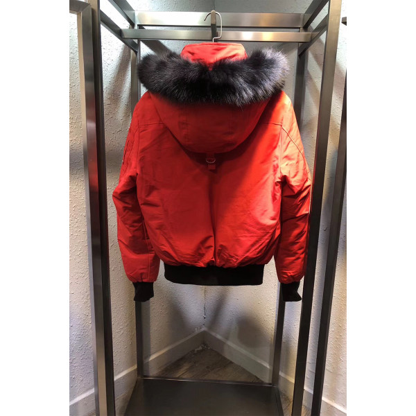 Moose Knuckles, Ballistic Bomber, Men's Jackets, Red