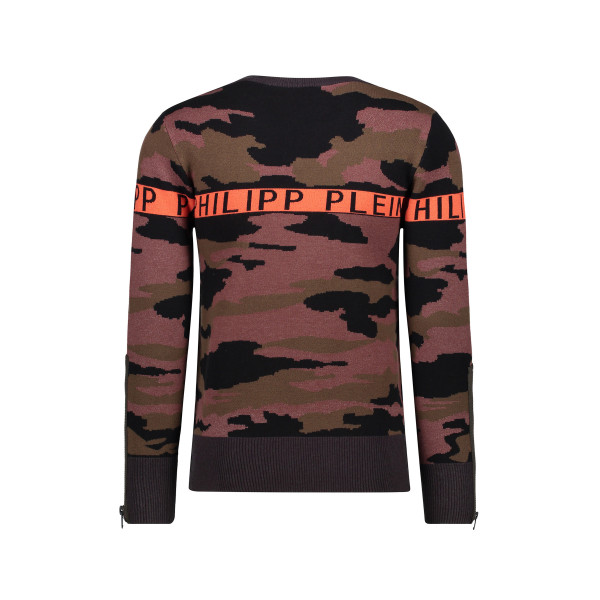 Philipp Plein, Men's Pullover, Brown