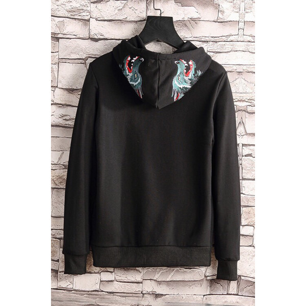 Gucci, Men's Hoodie, Black