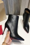 Christian Louboutin, Women's Boot, Leather, Black