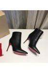 Christian Louboutin, Women's Boot, Leather, Black