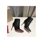 Christian Louboutin, Women's Boot, Leather, Black