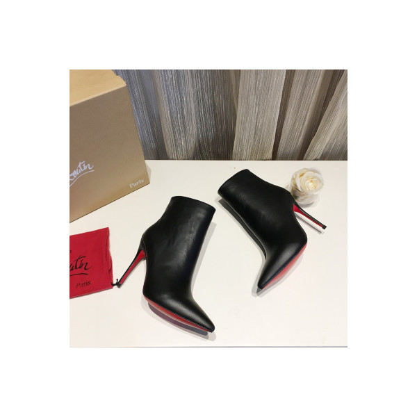 Christian Louboutin, Women's Boot, Leather, Black