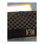 Louis Vuitton, Unisex Scarf Hat Set, Brown