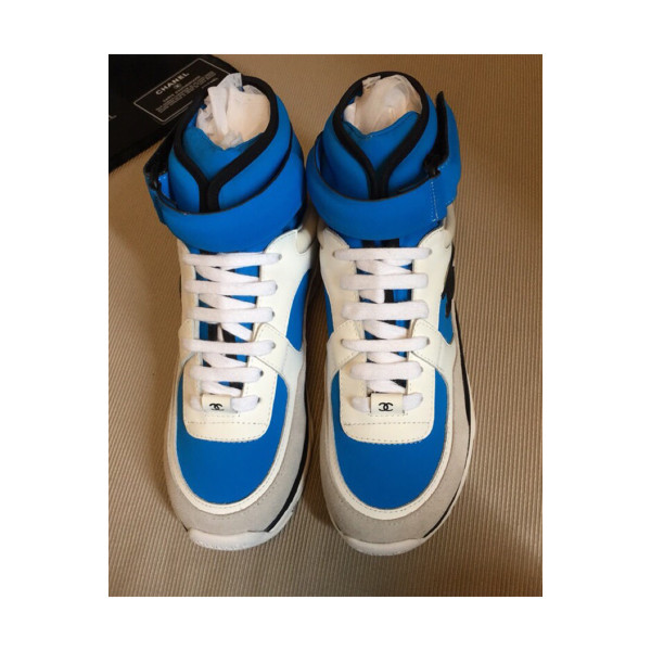 Chanel, Men's Boot, Blue