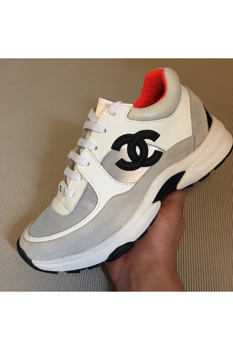 Chanel, Women's Sneaker, Beige