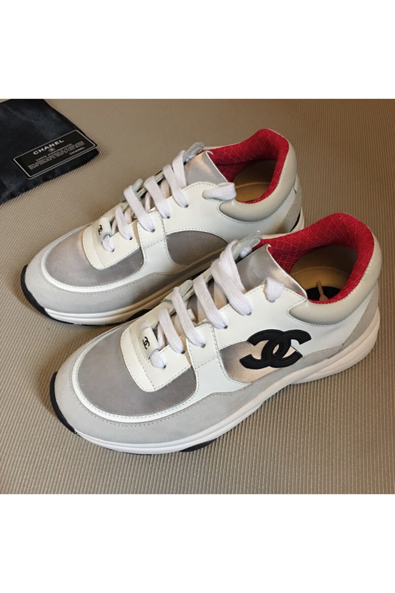 Chanel, Women's Sneaker, Beige