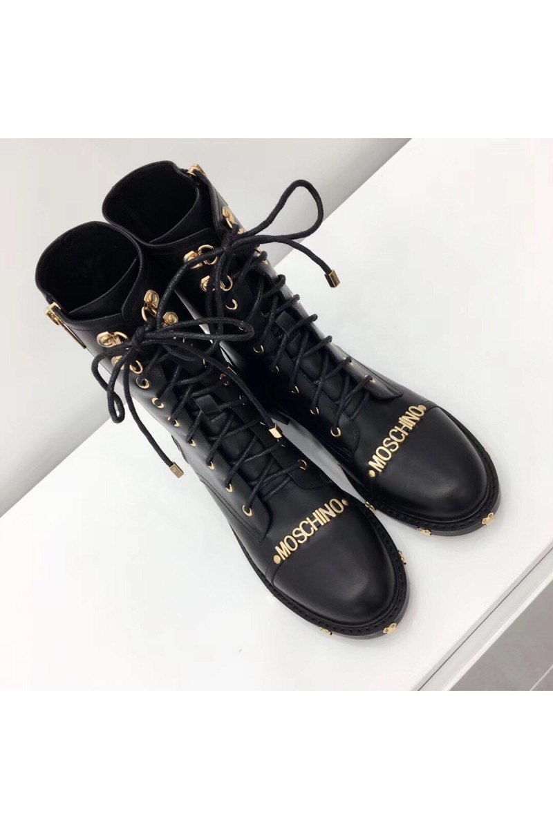Moschino, Women's Boot, Black