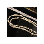 Chanel, Women's Necklace, With Pearl, Gold