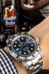 Rolex, Men's Watch, With Diamond, Silver