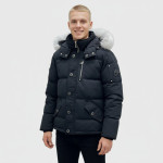 Moose Knuckles, 3Q , Men's Puffer Jacket, Black