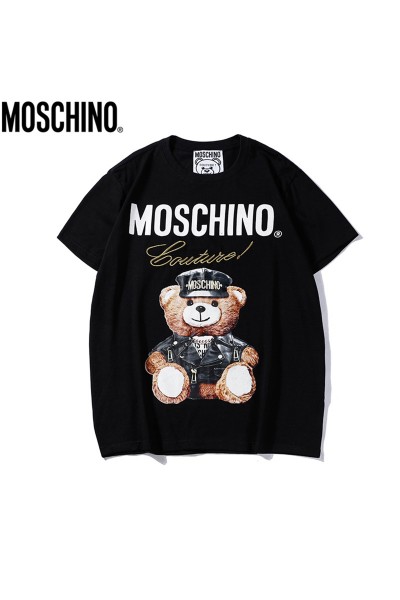 Moschino, Men's T-Shirt, Black