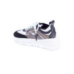 Versace, Chain Reaction, Men's Senaker, Black