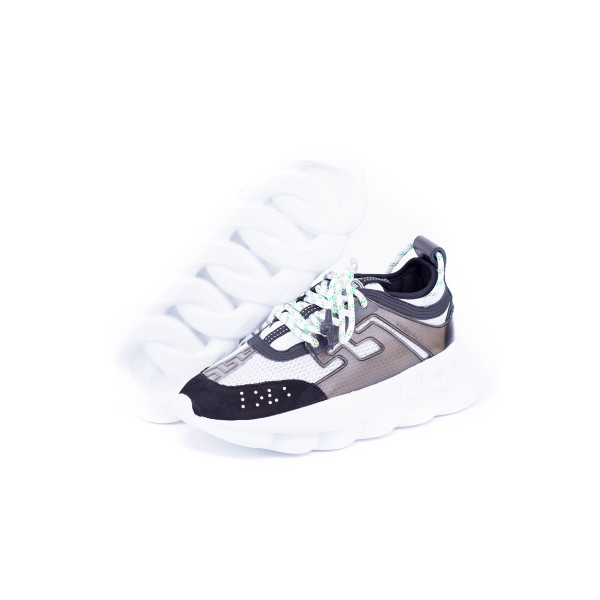 Versace, Chain Reaction, Men's Senaker, Black