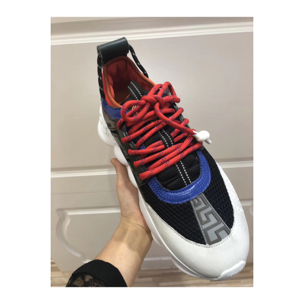 Versace, Chain Reaction, Men's Sneaker, Black