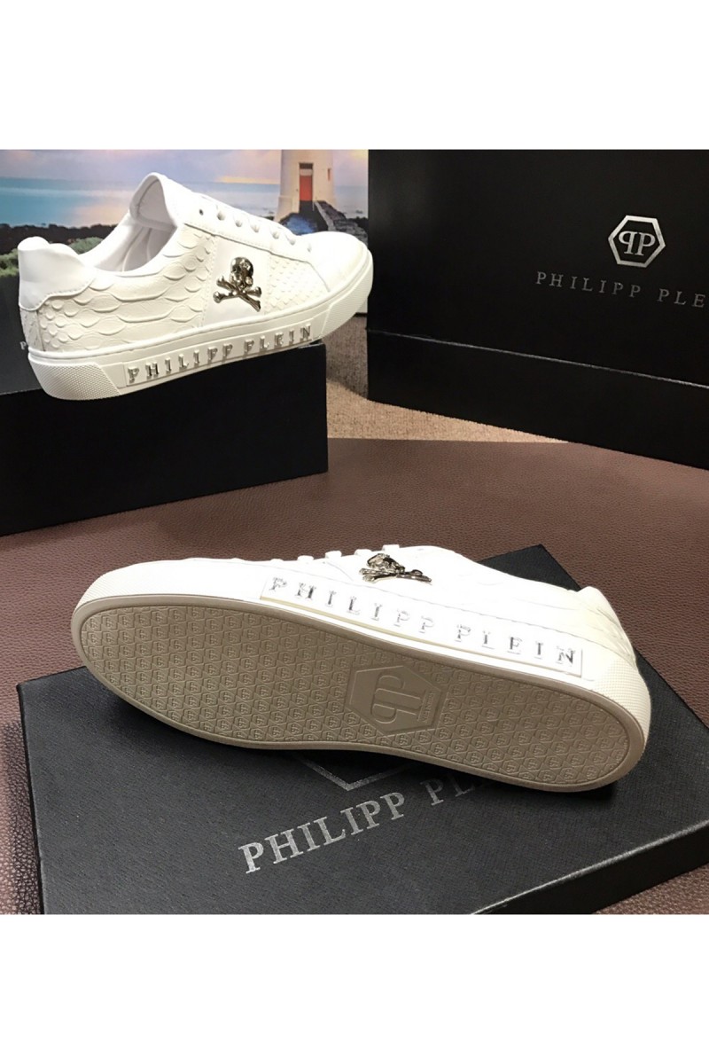 Philipp Plein, Men's Sneaker, White