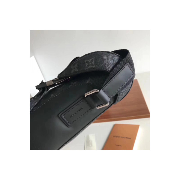 Louis Vuitton, Messenger Voyager, Men's Bag, Black