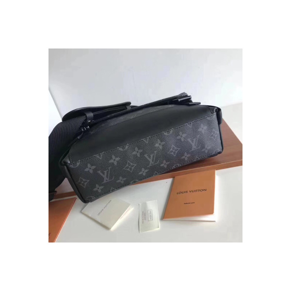 Louis Vuitton, Messenger Voyager, Men's Bag, Black