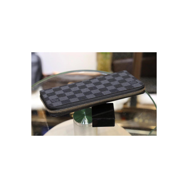 Louis Vuitton, Long Wallet, Damier Graphite