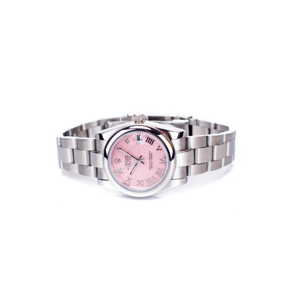 Rolex, Women's Watch, Date Just, Silver Pink