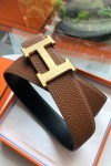 Hermes, Men's Belt, Brown