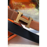 Hermes, Men's Belt, Brown