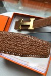 Hermes, Men's Belt, Brown