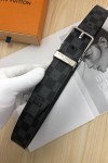 Louis Vuitton, Men's Belt, Navy