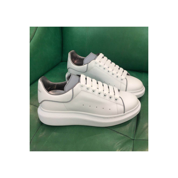 Alexander Mcqueen, Women's Oversized Sneaker, Reflective, White