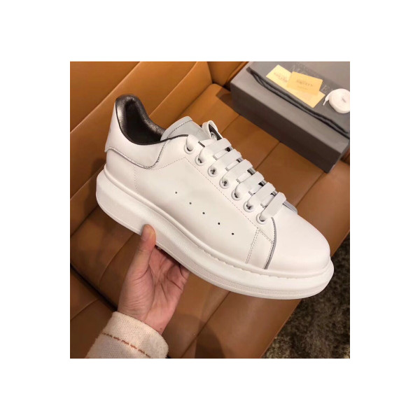 Alexander Mcqueen, Women's Oversized Sneaker, Reflective, White