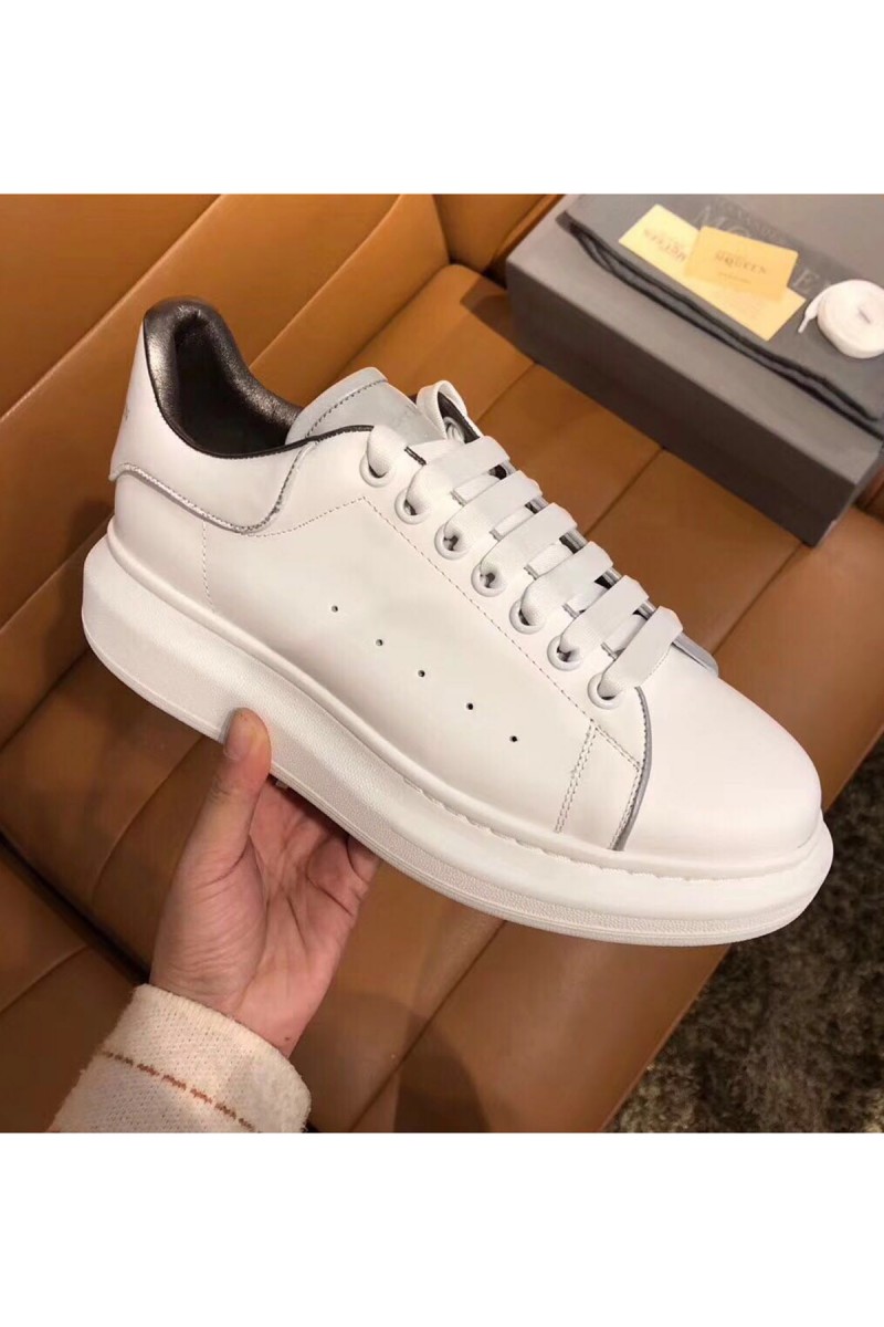 Alexander Mcqueen, Women's Oversized Sneaker, Reflective, White