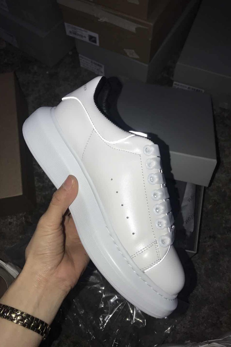 Alexander Mcqueen, Women's Oversized Sneaker, Reflective, White