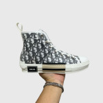 Christian Dior, B23, Men's High Top Sneaker, White