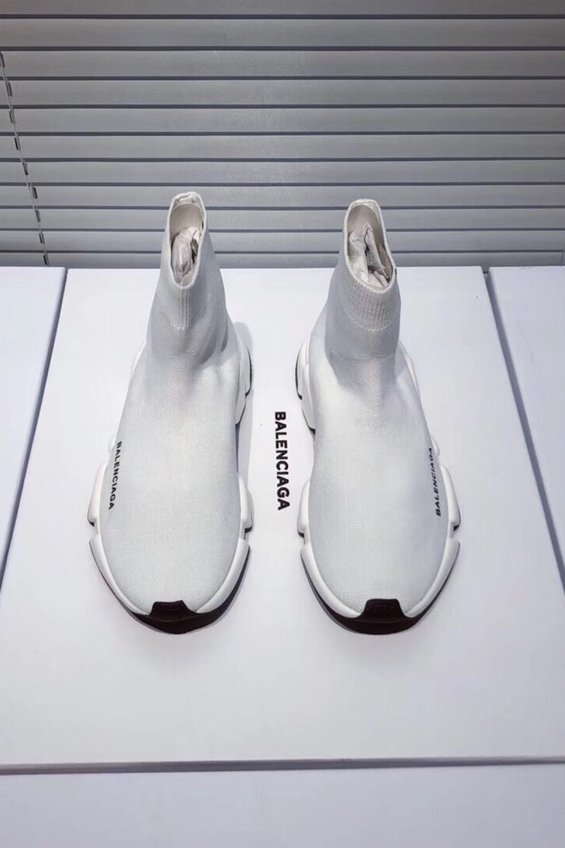Balenciaga, Speed Trainers, Men's Loafer, White