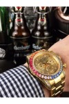 Rolex, Men's Watch, Yacht Master, Colorful Diamonds