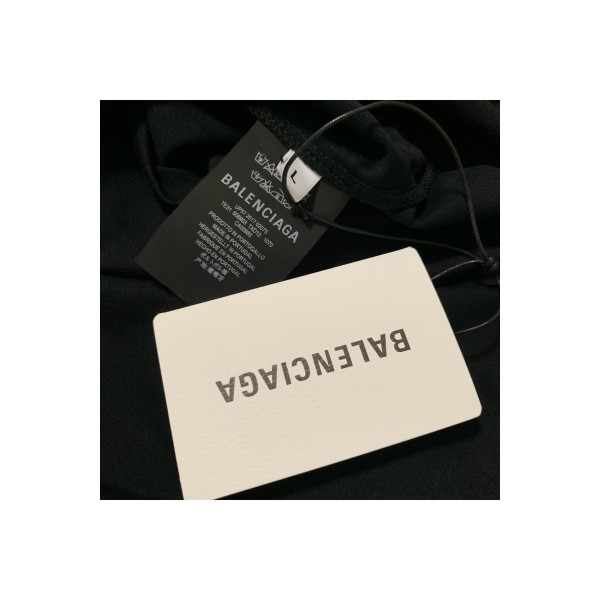Balenciaga, Men's T-Shirt, Black