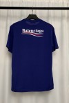 Balenciaga, Men's T-Shirt, Blue