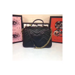 Gucci, Marmont GG, Women's Bag, Black