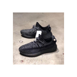 Adidas, Yeezy 350, Men's Sneaker, Reflective, Black