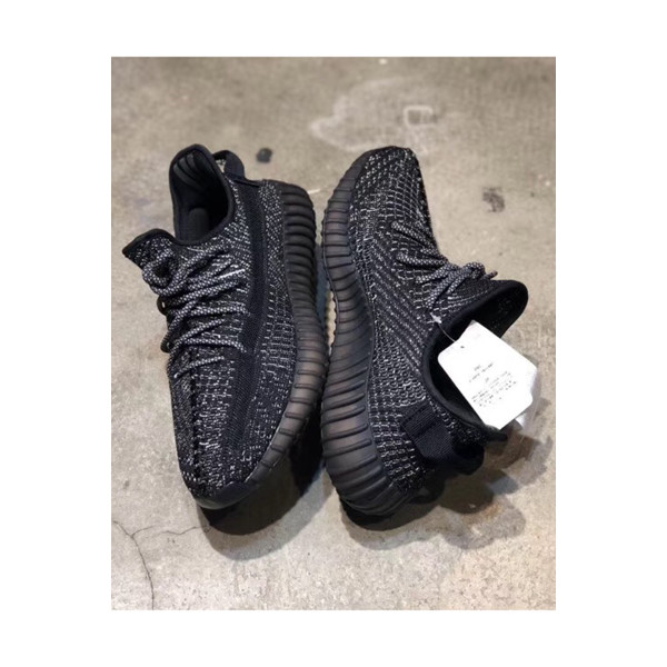Adidas, Yeezy 350, Men's Sneaker, Reflective, Black