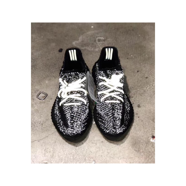 Adidas, Yeezy 350, Women's Sneaker, Reflective, Black