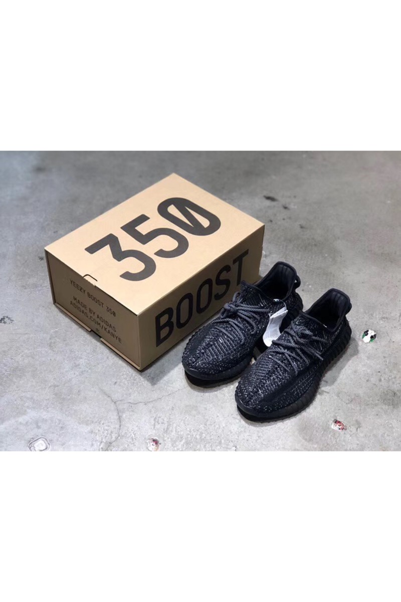 Adidas, Yeezy 350, Women's Sneaker, Reflective, Black