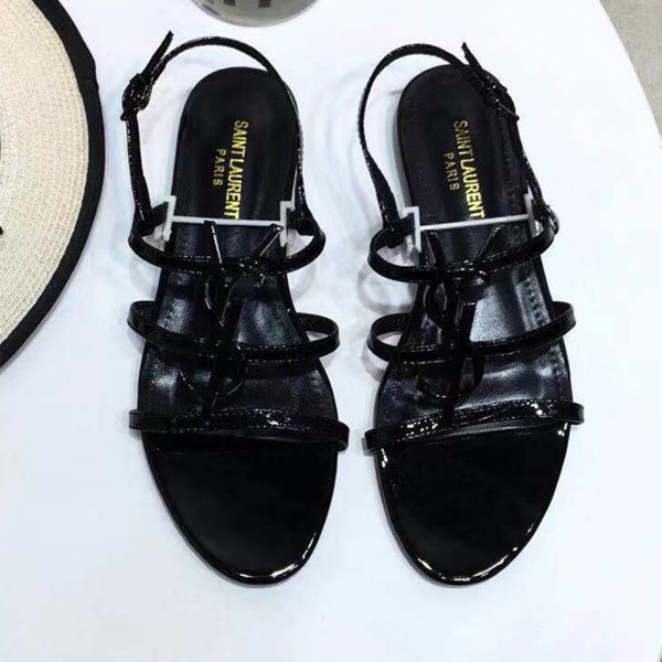 Yves Saint Laurent, Women's Sandals, Black