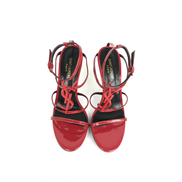 Yves Saint Laurent, Women's Pump, Burgundy