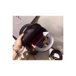 Christian Dior, Women's Bag, Matte, Gold/Black