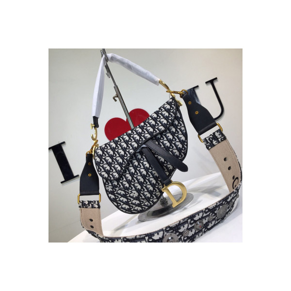 Christian Dior, Saddle, Women's Bag, Navy