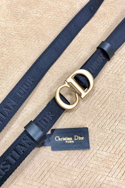 Christian Dior, Women's Belt, Black