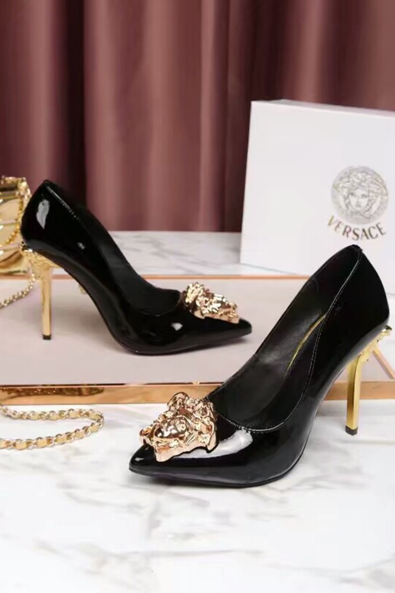 Versace, Women's Pump, Black