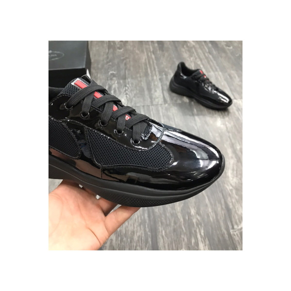 Prada, America's Cup, Men's Sneaker, Black