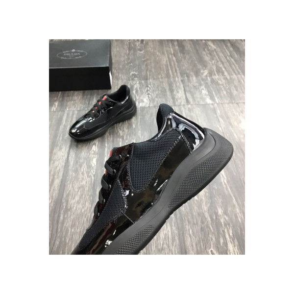 Prada, America's Cup, Men's Sneaker, Black